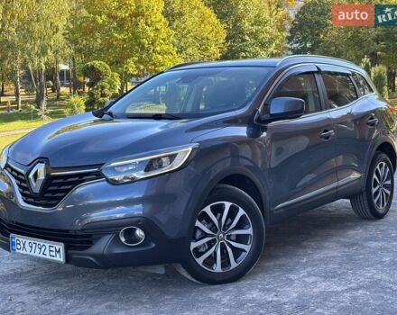 Серый Рено Kadjar, объемом двигателя 1.5 л и пробегом 185 тыс. км за 13850 $, фото 1 на Automoto.ua