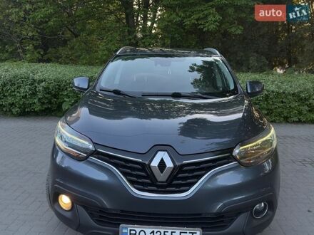 Серый Рено Kadjar, объемом двигателя 1.5 л и пробегом 215 тыс. км за 16200 $, фото 1 на Automoto.ua