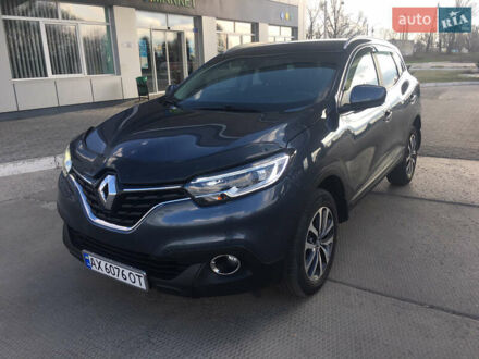 Рено Kadjar 2017 в Харькове на Automoto.ua Серый Рено Kadjar, объемом двигателя 1.46 л и пробегом 188 тыс. км за 16500 $, фото 1 на Automoto.ua