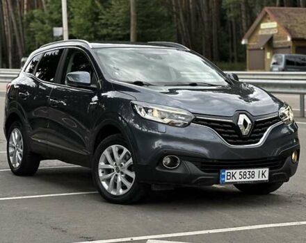 Сірий Рено Kadjar, об'ємом двигуна 1.46 л та пробігом 195 тис. км за 16850 $, фото 1 на Automoto.ua