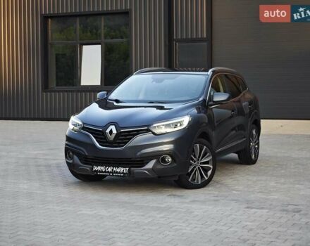 Серый Рено Kadjar, объемом двигателя 1.5 л и пробегом 134 тыс. км за 19350 $, фото 1 на Automoto.ua