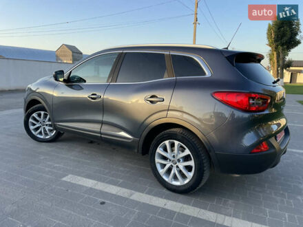 Серый Рено Kadjar, объемом двигателя 1.5 л и пробегом 195 тыс. км за 15700 $, фото 1 на Automoto.ua