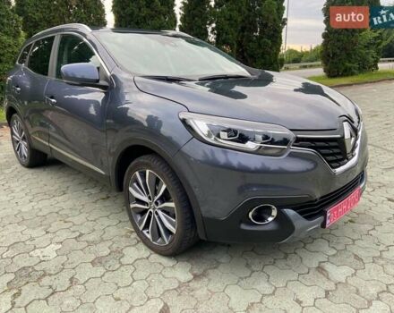 Сірий Рено Kadjar, об'ємом двигуна 1.5 л та пробігом 78 тис. км за 15800 $, фото 1 на Automoto.ua