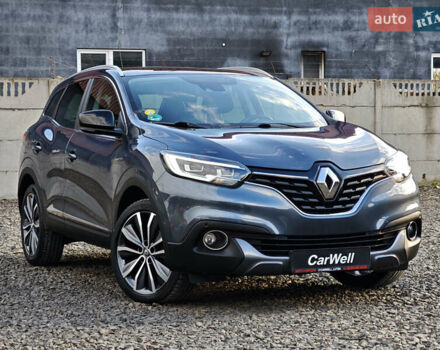 Сірий Рено Kadjar, об'ємом двигуна 1.5 л та пробігом 116 тис. км за 20500 $, фото 1 на Automoto.ua