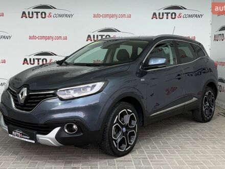 Серый Рено Kadjar, объемом двигателя 1.46 л и пробегом 200 тыс. км за 17150 $, фото 1 на Automoto.ua