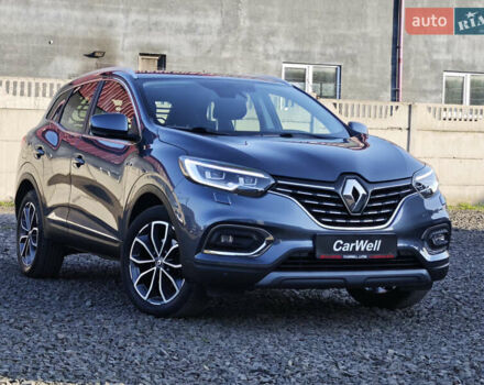 Серый Рено Kadjar, объемом двигателя 1.5 л и пробегом 153 тыс. км за 21300 $, фото 1 на Automoto.ua