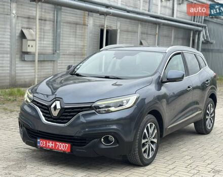 Синий Рено Kadjar, объемом двигателя 1.5 л и пробегом 215 тыс. км за 13750 $, фото 3 на Automoto.ua