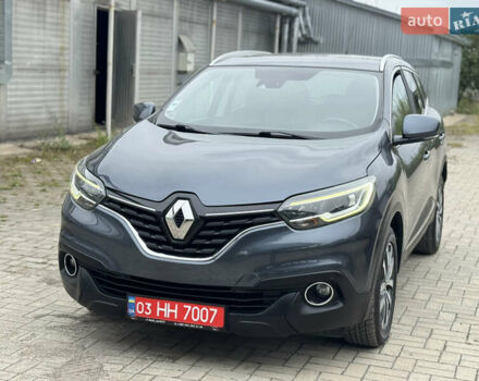 Синий Рено Kadjar, объемом двигателя 1.5 л и пробегом 215 тыс. км за 13950 $, фото 2 на Automoto.ua