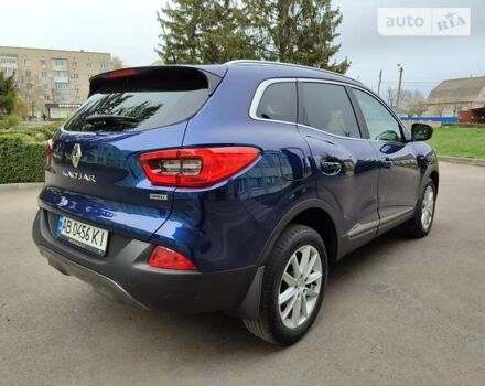 Синій Рено Kadjar, об'ємом двигуна 1.6 л та пробігом 114 тис. км за 16300 $, фото 7 на Automoto.ua