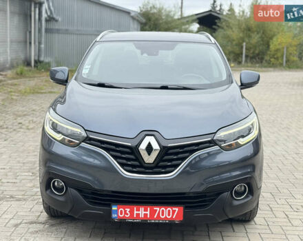 Синий Рено Kadjar, объемом двигателя 1.5 л и пробегом 215 тыс. км за 13950 $, фото 1 на Automoto.ua