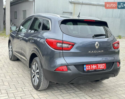 Синий Рено Kadjar, объемом двигателя 1.5 л и пробегом 215 тыс. км за 13750 $, фото 9 на Automoto.ua