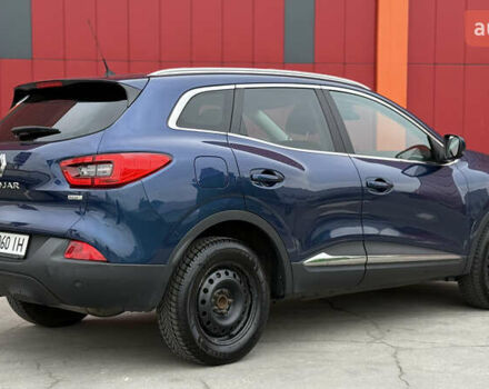 Синий Рено Kadjar, объемом двигателя 1.46 л и пробегом 262 тыс. км за 13300 $, фото 13 на Automoto.ua