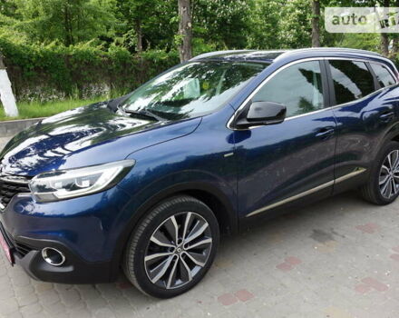 Синій Рено Kadjar, об'ємом двигуна 1.5 л та пробігом 208 тис. км за 15499 $, фото 2 на Automoto.ua