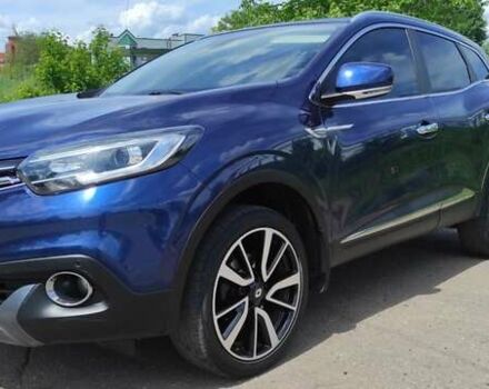 Синий Рено Kadjar, объемом двигателя 1.46 л и пробегом 245 тыс. км за 16000 $, фото 1 на Automoto.ua