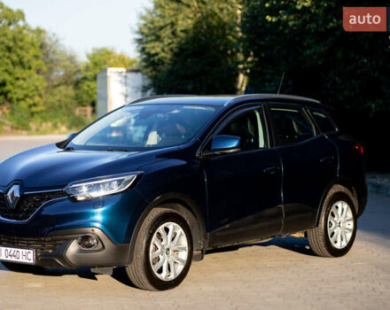 Синий Рено Kadjar, объемом двигателя 1.46 л и пробегом 86 тыс. км за 18600 $, фото 6 на Automoto.ua