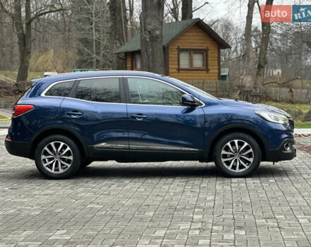 Синий Рено Kadjar, объемом двигателя 1.5 л и пробегом 195 тыс. км за 15200 $, фото 7 на Automoto.ua