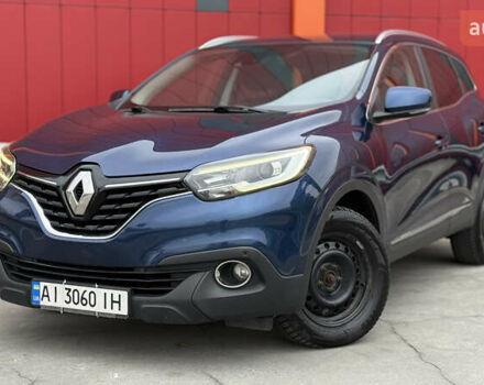 Синий Рено Kadjar, объемом двигателя 1.46 л и пробегом 262 тыс. км за 13300 $, фото 5 на Automoto.ua