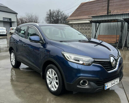 Синий Рено Kadjar, объемом двигателя 1.46 л и пробегом 88 тыс. км за 17400 $, фото 4 на Automoto.ua