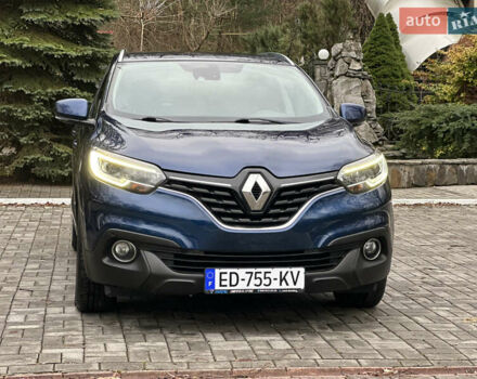 Синий Рено Kadjar, объемом двигателя 1.5 л и пробегом 195 тыс. км за 15200 $, фото 2 на Automoto.ua
