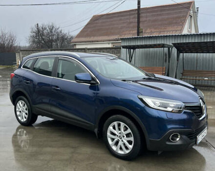 Синий Рено Kadjar, объемом двигателя 1.46 л и пробегом 88 тыс. км за 17400 $, фото 5 на Automoto.ua