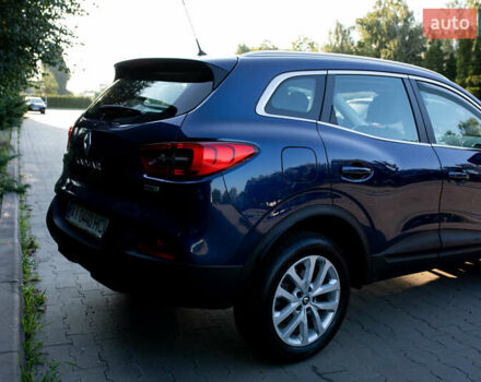 Синий Рено Kadjar, объемом двигателя 1.46 л и пробегом 86 тыс. км за 18600 $, фото 3 на Automoto.ua
