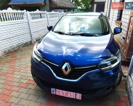 Синий Рено Kadjar, объемом двигателя 1.6 л и пробегом 250 тыс. км за 12600 $, фото 21 на Automoto.ua