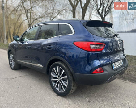 Синій Рено Kadjar, об'ємом двигуна 1.5 л та пробігом 226 тис. км за 14500 $, фото 2 на Automoto.ua