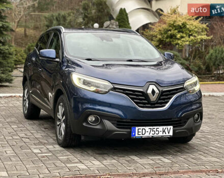 Синий Рено Kadjar, объемом двигателя 1.5 л и пробегом 195 тыс. км за 15200 $, фото 3 на Automoto.ua