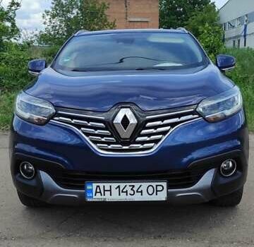 Синий Рено Kadjar, объемом двигателя 1.46 л и пробегом 245 тыс. км за 16000 $, фото 2 на Automoto.ua