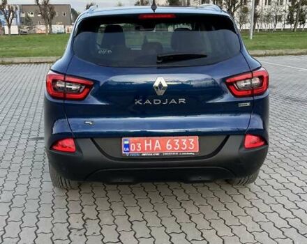 Синий Рено Kadjar, объемом двигателя 1.46 л и пробегом 192 тыс. км за 15500 $, фото 5 на Automoto.ua