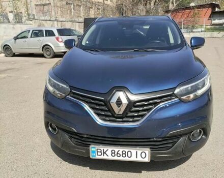 Синий Рено Kadjar, объемом двигателя 1.46 л и пробегом 273 тыс. км за 13400 $, фото 3 на Automoto.ua