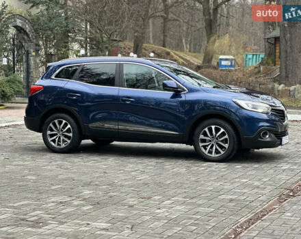 Синий Рено Kadjar, объемом двигателя 1.5 л и пробегом 195 тыс. км за 15200 $, фото 6 на Automoto.ua