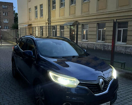 Синий Рено Kadjar, объемом двигателя 1.6 л и пробегом 228 тыс. км за 14900 $, фото 7 на Automoto.ua