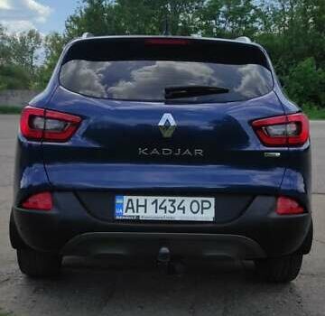 Синий Рено Kadjar, объемом двигателя 1.46 л и пробегом 245 тыс. км за 16000 $, фото 3 на Automoto.ua