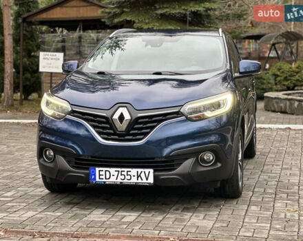 Синий Рено Kadjar, объемом двигателя 1.5 л и пробегом 195 тыс. км за 15200 $, фото 1 на Automoto.ua