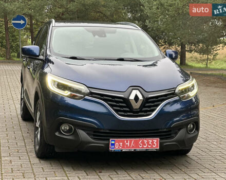 Синий Рено Kadjar, объемом двигателя 1.5 л и пробегом 195 тыс. км за 15900 $, фото 19 на Automoto.ua