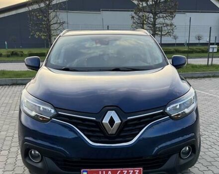 Синий Рено Kadjar, объемом двигателя 1.46 л и пробегом 192 тыс. км за 15500 $, фото 1 на Automoto.ua