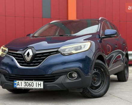 Синий Рено Kadjar, объемом двигателя 1.46 л и пробегом 262 тыс. км за 13300 $, фото 1 на Automoto.ua