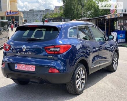 Синий Рено Kadjar, объемом двигателя 1.5 л и пробегом 169 тыс. км за 16200 $, фото 5 на Automoto.ua