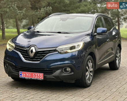 Синий Рено Kadjar, объемом двигателя 1.5 л и пробегом 195 тыс. км за 15900 $, фото 3 на Automoto.ua