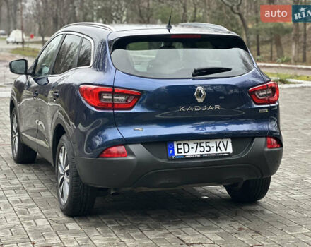 Синий Рено Kadjar, объемом двигателя 1.5 л и пробегом 195 тыс. км за 15200 $, фото 11 на Automoto.ua