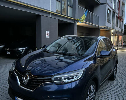 Синий Рено Kadjar, объемом двигателя 1.6 л и пробегом 228 тыс. км за 14900 $, фото 1 на Automoto.ua