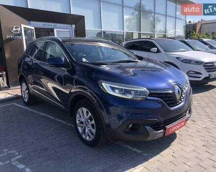Синий Рено Kadjar, объемом двигателя 1.46 л и пробегом 185 тыс. км за 15300 $, фото 3 на Automoto.ua
