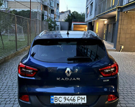 Синий Рено Kadjar, объемом двигателя 1.6 л и пробегом 228 тыс. км за 14900 $, фото 5 на Automoto.ua