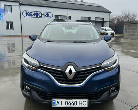 Синий Рено Kadjar, объемом двигателя 1.46 л и пробегом 88 тыс. км за 17400 $, фото 2 на Automoto.ua