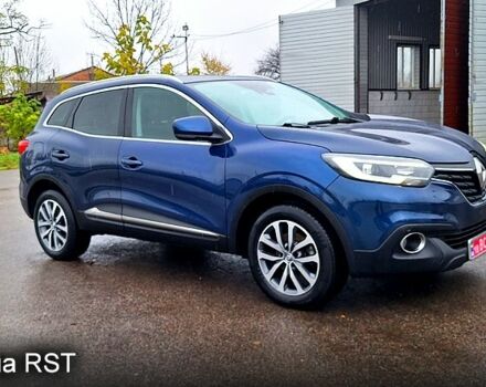 Синий Рено Kadjar, объемом двигателя 1.5 л и пробегом 188 тыс. км за 15500 $, фото 2 на Automoto.ua