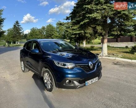 Синий Рено Kadjar, объемом двигателя 1.46 л и пробегом 209 тыс. км за 15700 $, фото 6 на Automoto.ua