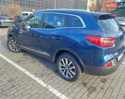 Синий Рено Kadjar, объемом двигателя 1.46 л и пробегом 188 тыс. км за 16500 $, фото 5 на Automoto.ua