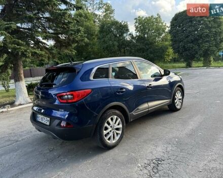 Синий Рено Kadjar, объемом двигателя 1.46 л и пробегом 209 тыс. км за 15700 $, фото 12 на Automoto.ua