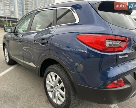 Синий Рено Kadjar, объемом двигателя 1.2 л и пробегом 132 тыс. км за 13950 $, фото 14 на Automoto.ua